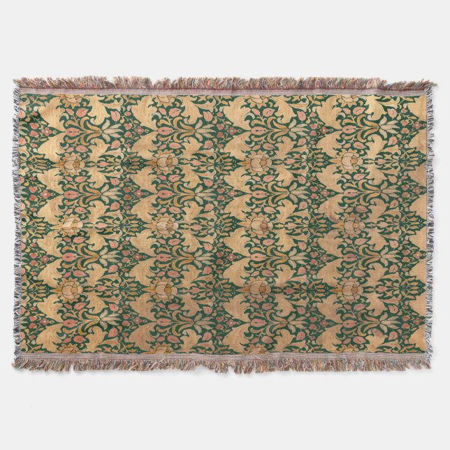 William Morris Floral Blanket (Front)