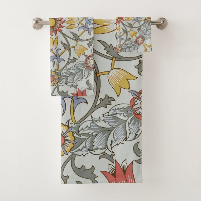 William Morris Floral Circle Flower Illustration (En situation)