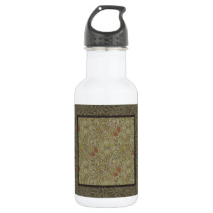William Morris Floral lily willow art print design 532 Ml Water Bottle