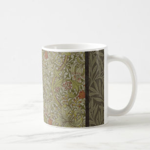 William Morris Floral lily willow art print design Coffee Mug
