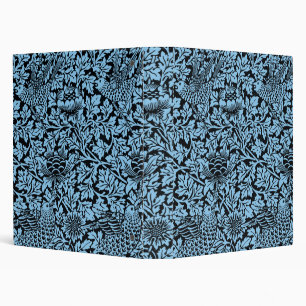 William Morris Floral Pattern Bird Anenome Binder
