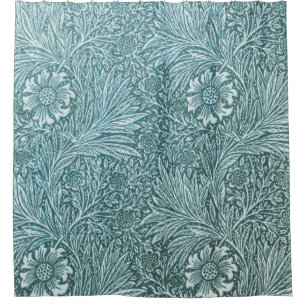 William Morris,floral,pattern,Green,metallic,silve
