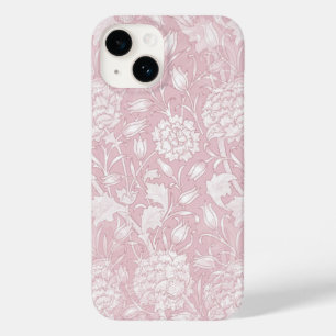 William Morris Floral Pattern in Pink Case-Mate iPhone 14 Case