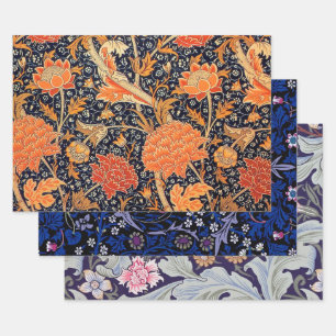 William Morris, Floral Pattern Wrapping Paper Shee