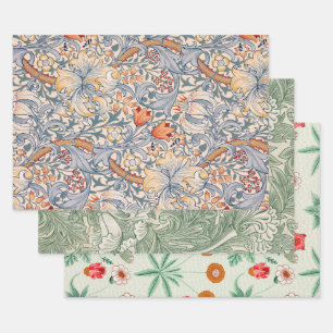 William Morris, Floral Pattern Wrapping Paper Sheet