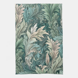 William Morris Floral Patterned Kitchen Towel