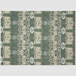William Morris Floral Vintage Art Tulip And Rose Tissue Paper