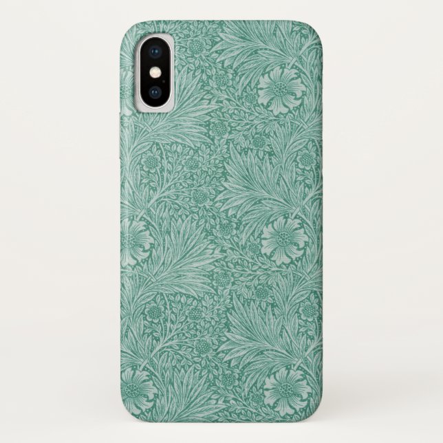 William Morris Floral Wallpaper Case-Mate iPhone Case (Back)