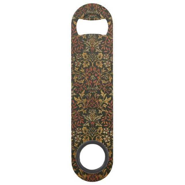 William Morris Flower Garden Tapestry Bar Key (Front)