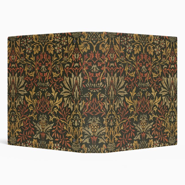 William Morris Flower Garden Tapestry Binder (Background)