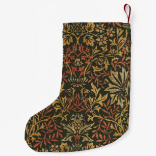 William Morris Flower Garden Tapestry Small Christmas Stocking