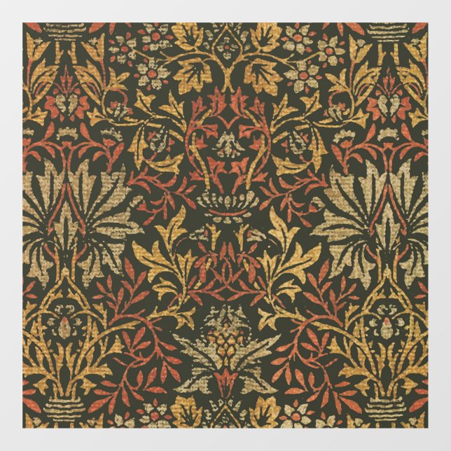 William Morris Flower Garden Tapestry Window Cling (Sheet)