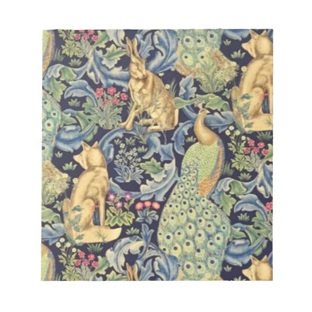 William Morris Forest Notepad (Front)
