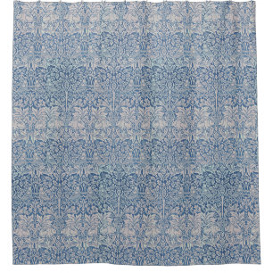 William Morris Forest Rabbit Bird Foliage Blue