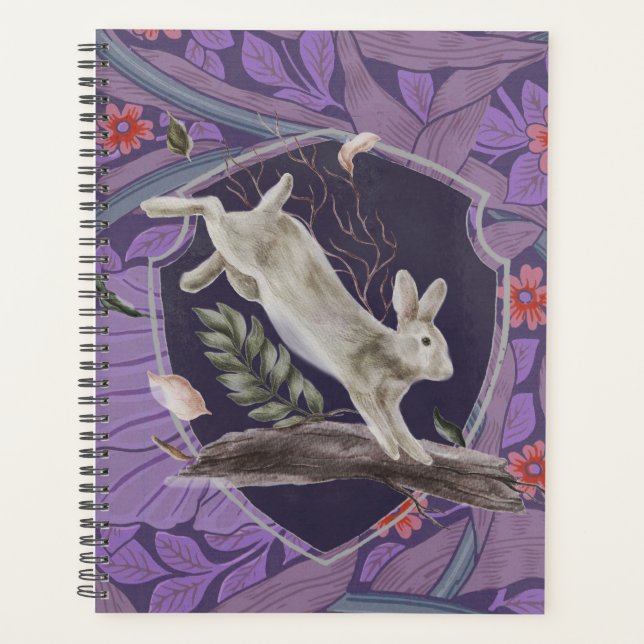 William Morris Forest Rabbit Floral Art Nouveau (Devant)