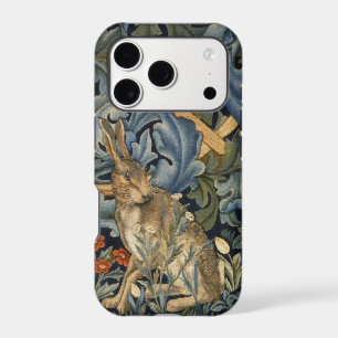 William Morris Forest Rabbit Floral Art Nouveau