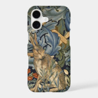 William Morris Forest Rabbit Floral Art Nouveau