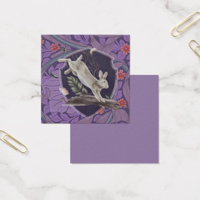 William Morris Forest Rabbit Floral Art Nouveau (Office)