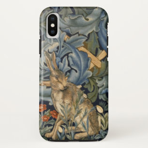 William Morris Forest Rabbit Floral Art Nouveau Case-Mate iPhone Case