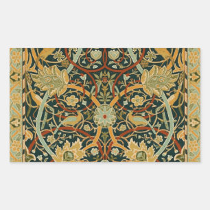William Morris Forest Tapestry Pattern: Vintage Sticker