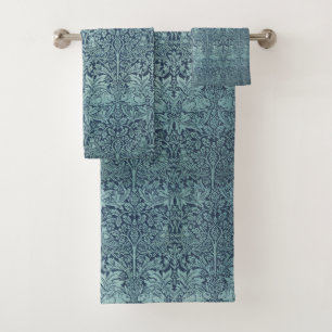 William Morris Forêt Lapins Oiseaux Fleurs Bleues
