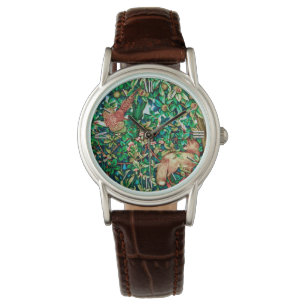 William Morris Fox and Pheasant Tapestry Print Watch