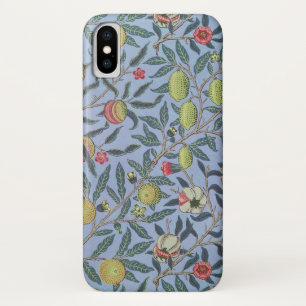 William Morris Fruit Pomegranate Blue Ornament Case-Mate iPhone Case