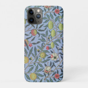William Morris Fruit Pomegranate Blue Ornament iPhone 11 Pro Case