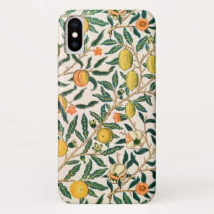 William Morris Fruit Pomegranate White Ornament Case-Mate iPhone Case
