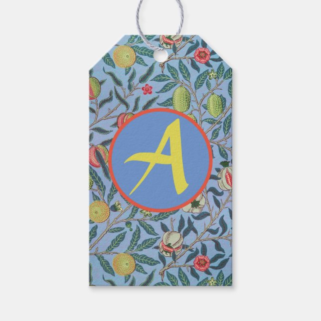 WILLIAM MORRIS GIFT TAG CUSTOMIZABLE (Front)