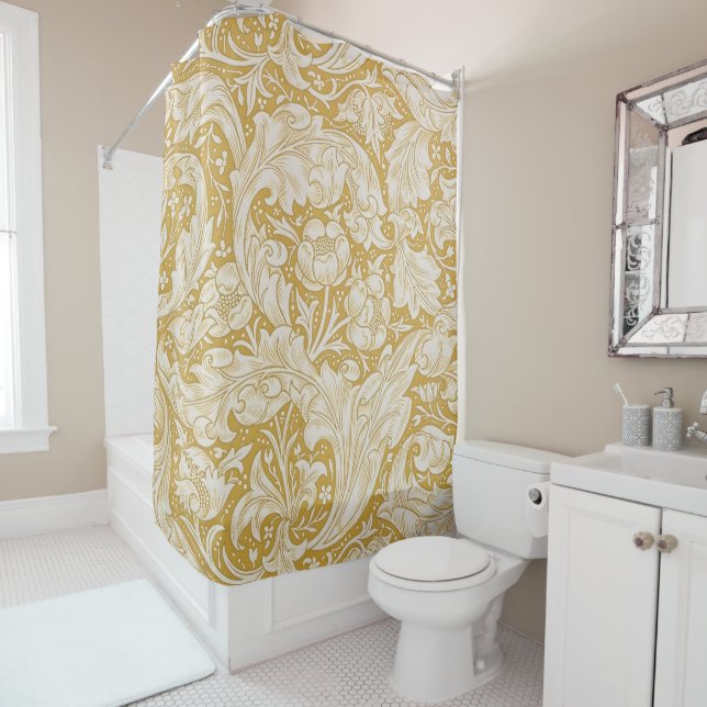  William Morris Gold Bachelors Button Floral (In Situ)