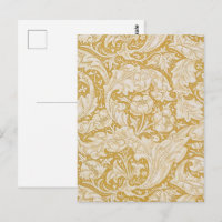 William Morris Gold Bachelors Button Floral
