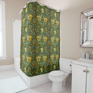 William Morris Gold Honeysuckle Floral Wallpaper
