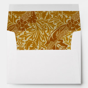 William Morris Gold Leaves Envelopes