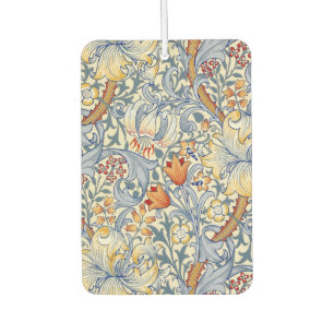 William Morris Gold Lily Victorian Wallpaper Air Freshener