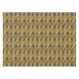 William Morris Gold Tulip Lily Vintage Wallpaper Tablecloth