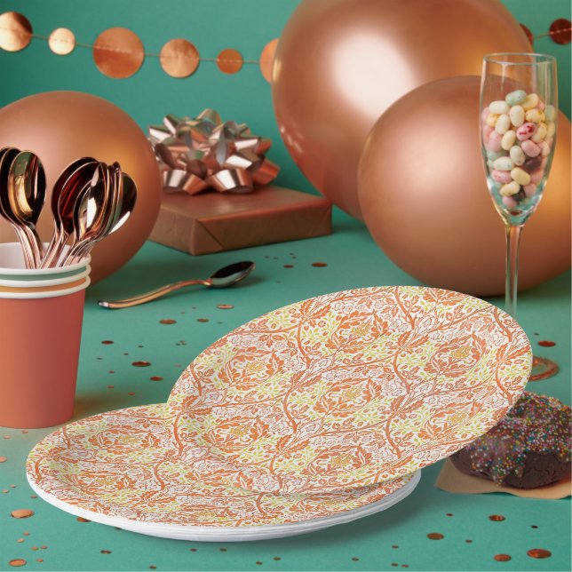 William Morris, Golden Bough, Paper Plate (Multi)