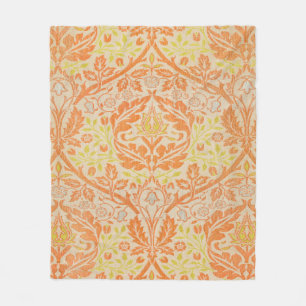 William Morris Golden Bough Tapestry Pattern Fleece Blanket