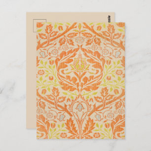 William Morris Golden Bough Tapestry Pattern Postcard