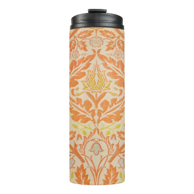 William Morris Golden Bough Tapestry Pattern Thermal Tumbler (Front)