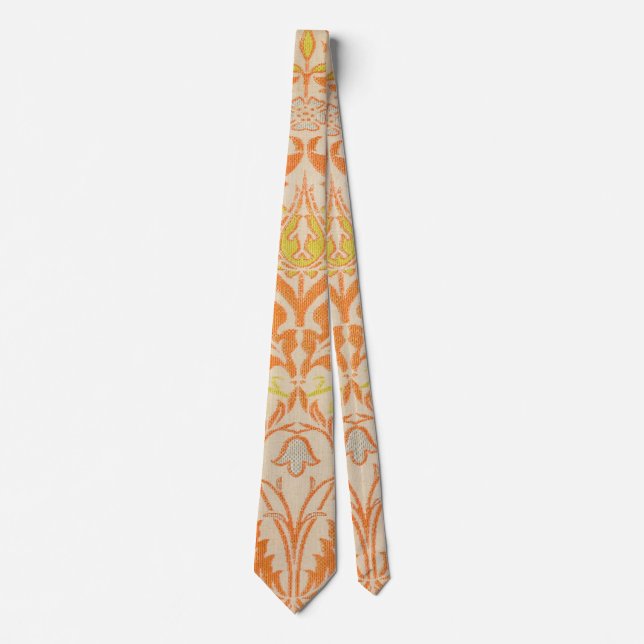 William Morris Golden Bough Tapestry Pattern Tie (Front)