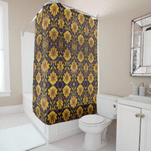 William Morris golden Floral Art Nouveau Pattern