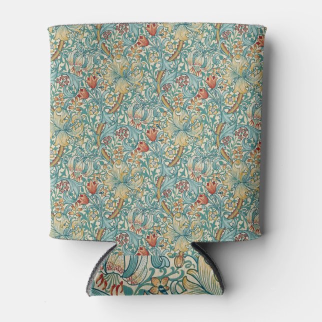 William Morris "Golden Lily" 3 Can Cooler (Front)