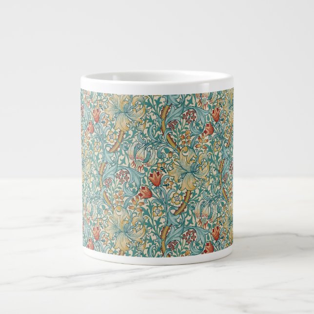 William Morris "Golden Lily" 3 Large Coffee Mug (Front)