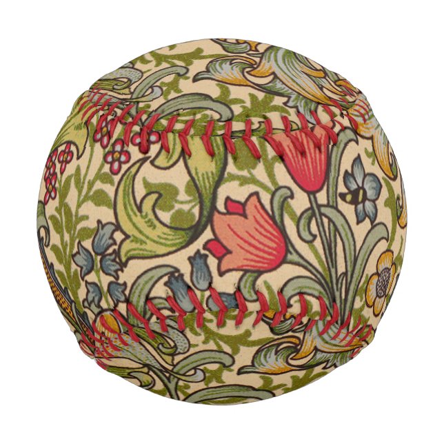 William Morris Golden Lily Antique Baseball (Front)