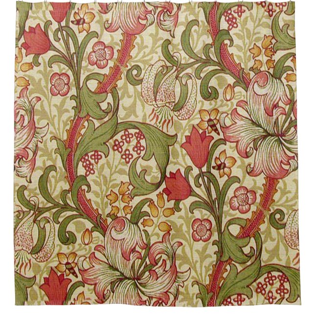 William Morris Golden Lily Floral Pattern (Front)