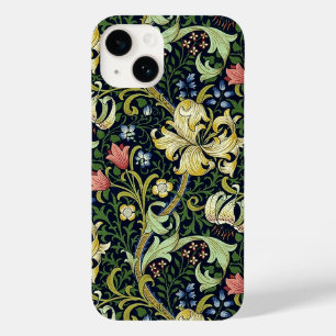 William Morris Golden Lily Floral Pattern Case-Mate iPhone 14 Case