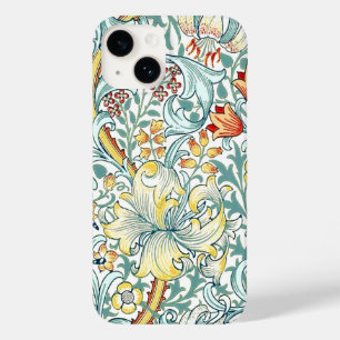William Morris Golden Lily Floral Pattern Case-Mate iPhone 14 Case