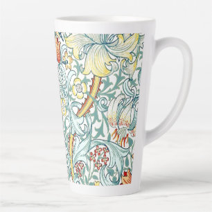 William Morris Golden Lily Floral Pattern Latte Mug