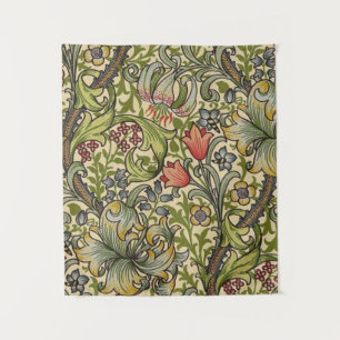 William Morris Golden Lily Restored Pattern Tapestry